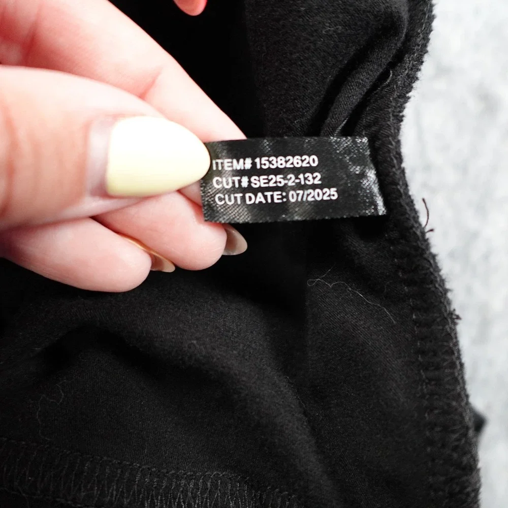 Torrid Leggings Women 3X Black Cropped Stretch Pockets Pull‎ On Comfort